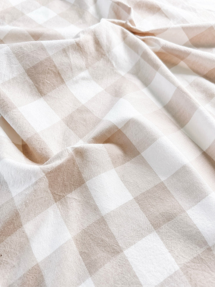 BEIGE GINGHAM