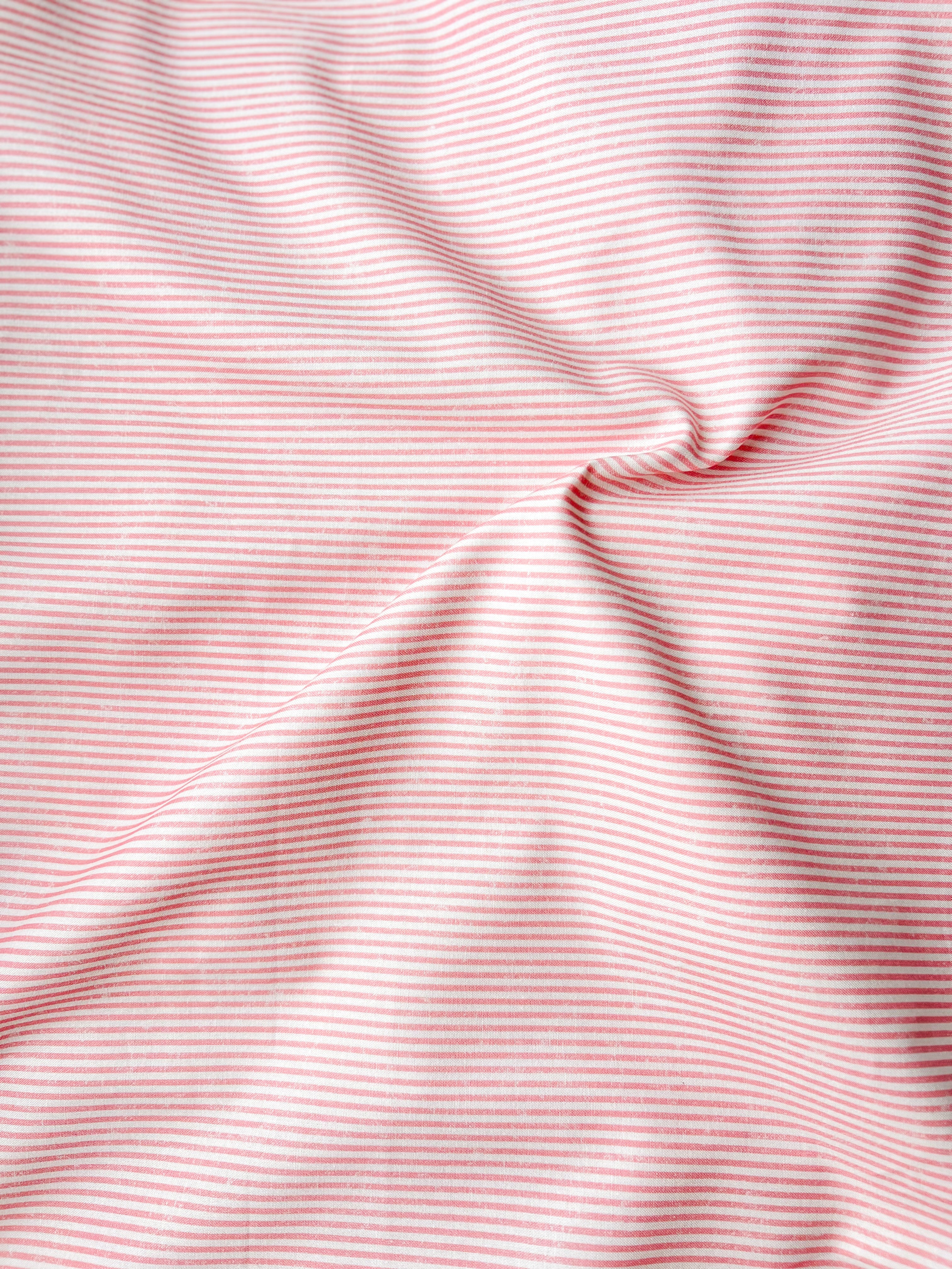 DUSTY PINK PIN STRIPE