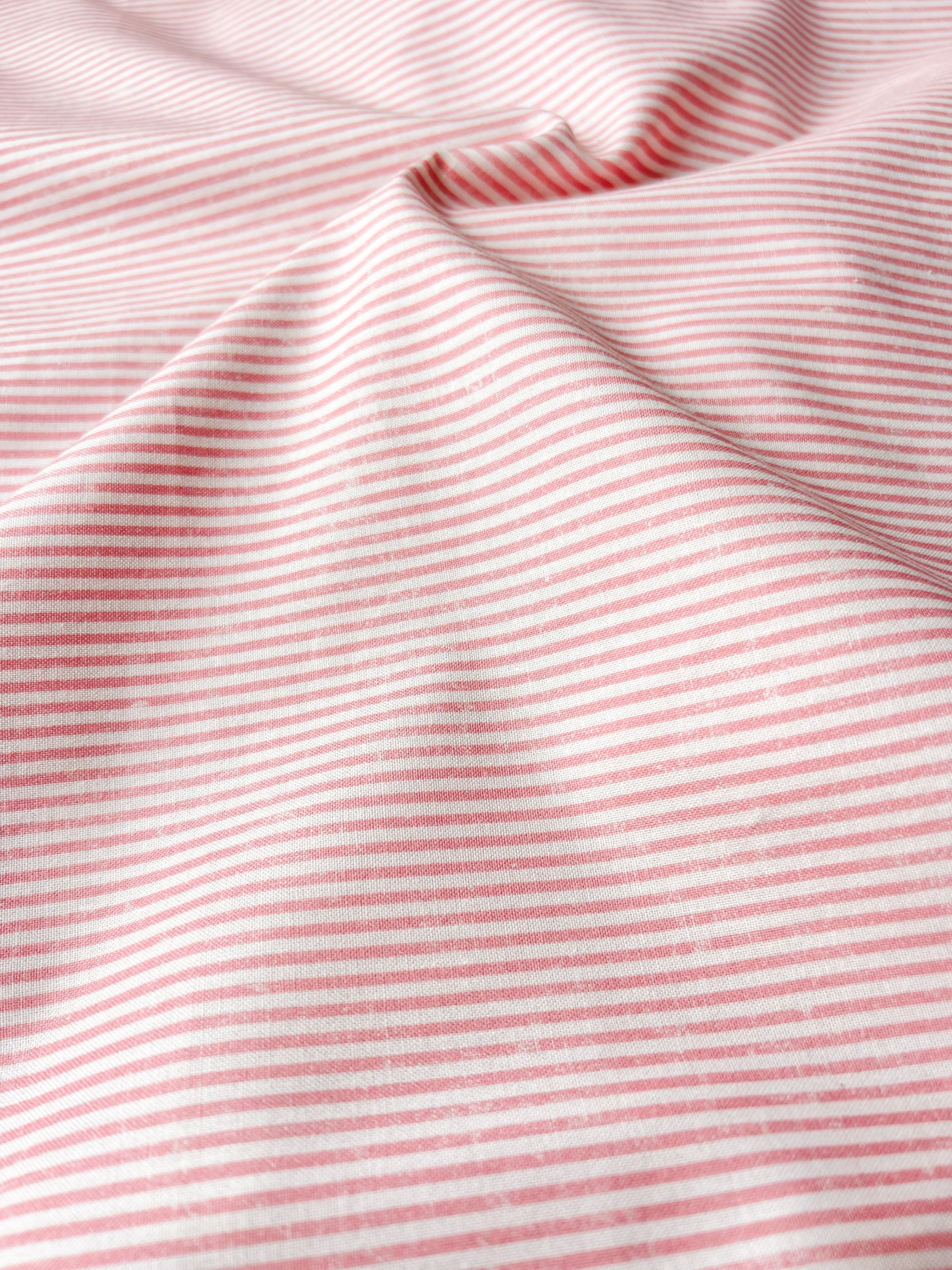 DUSTY PINK PIN STRIPE