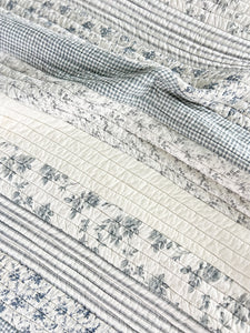 GREY PATCHWORK QUILTING