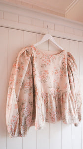 THE CUSTOM GARDEN BLOUSE - LONG PUFF SLEEVE