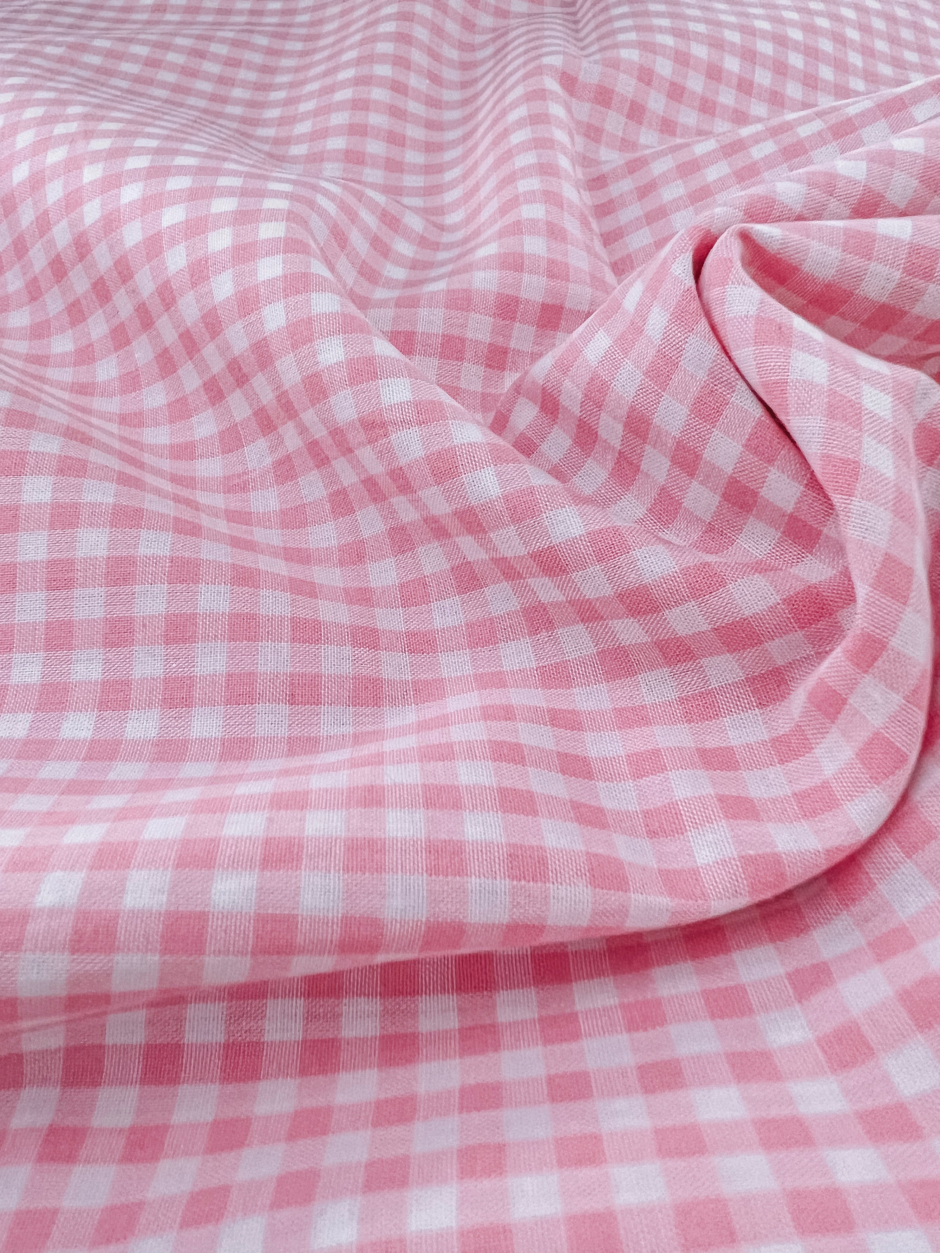 PALE PINK GINGHAM