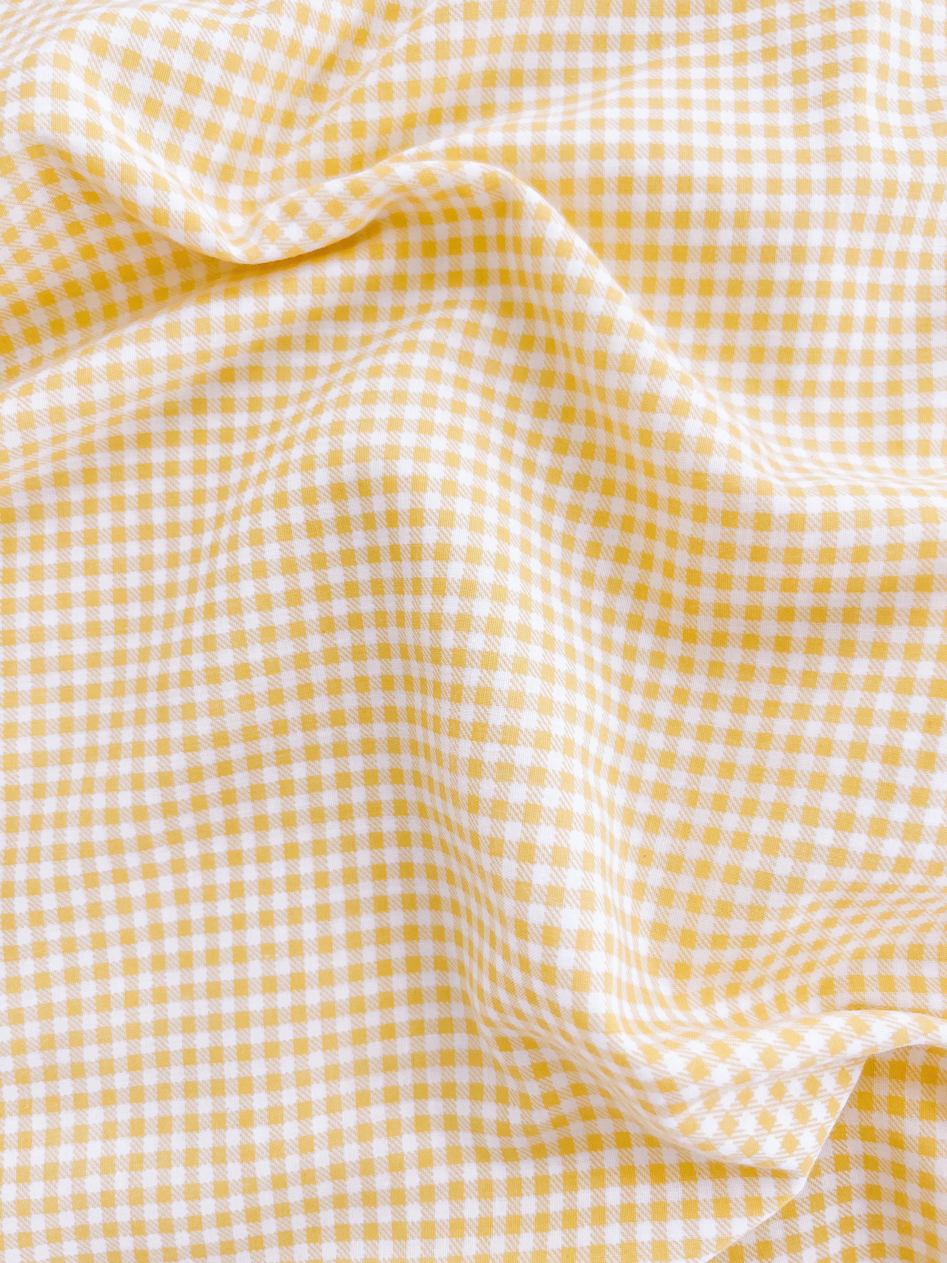 VINTAGE YELLOW GINGHAM